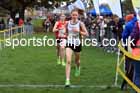 Girls Under-15s relay, 2025 Northern Cross Country Relays, Graves Park, Sheffield. Photo: David T. Hewitson/Sports for All Pics